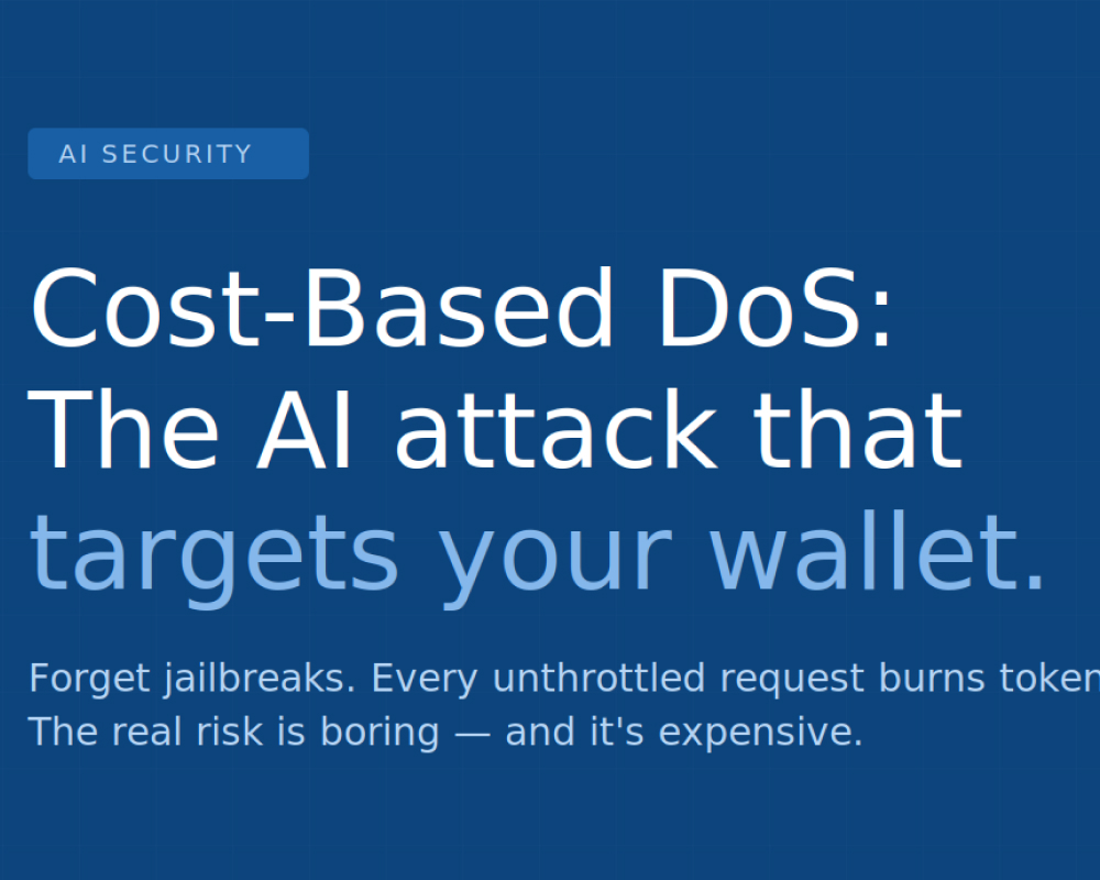 Cost Based DoS